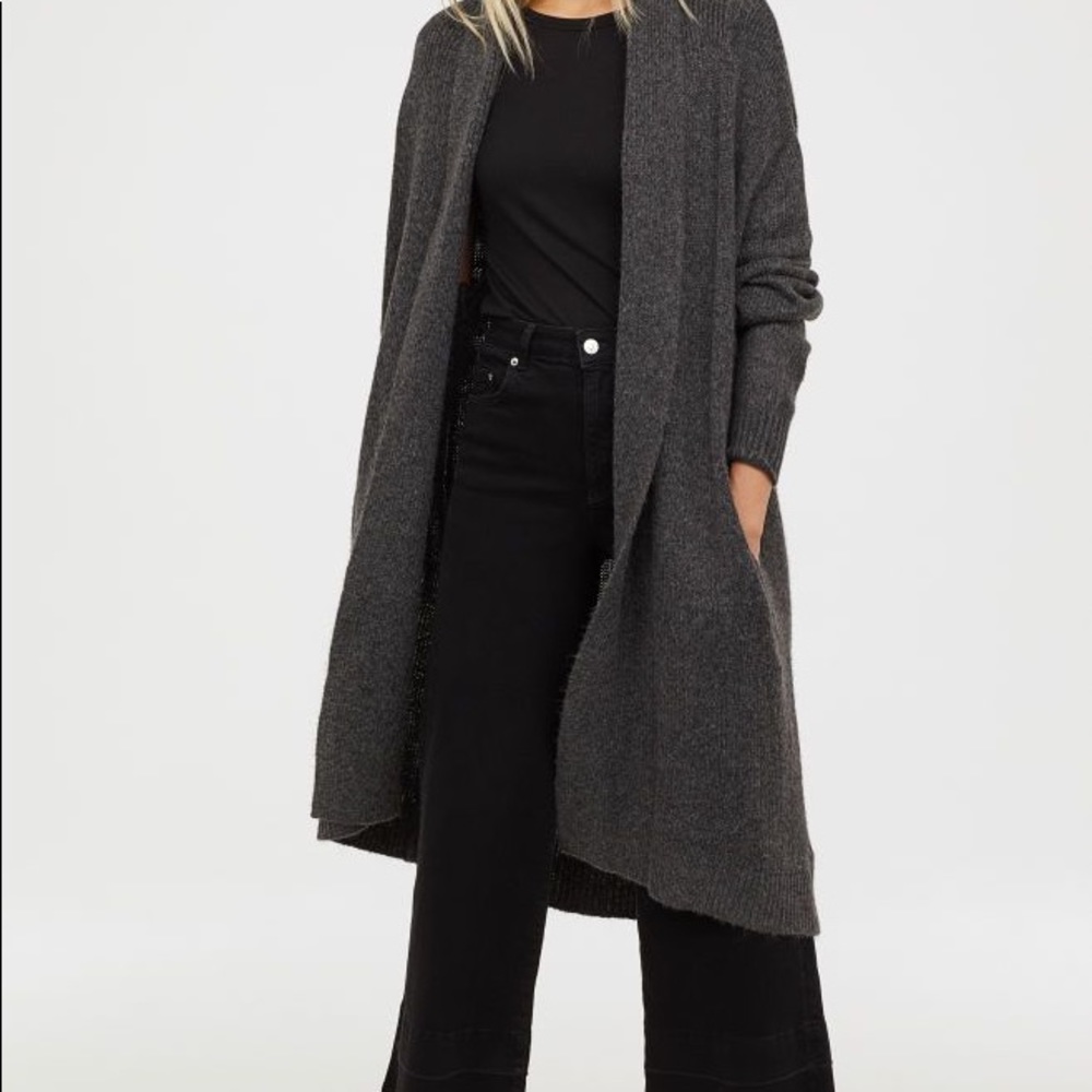 Gray Cardigan